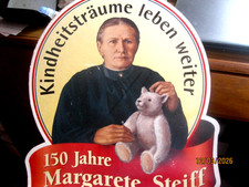 Steiff Werbeschild  150  Jahre