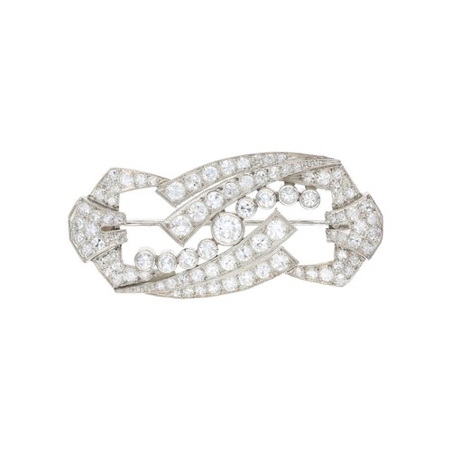 Brosche 750 000 - (18, karat)