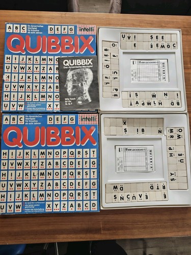 Quibbix wortspiel vintage - 2x,