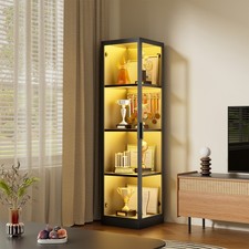 Glasvitrine mit LED