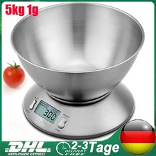 5KG/1g Edelstahl Küchenwaage