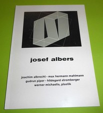 Josef Albers : Broschüre zur Ausstellung  1963 im Kunsthaus Hamburg