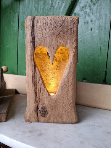 Altholz lampe windlicht - lampe,