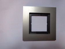 Jung LS Plus 1-fach Rahmen in Edelstahl, LSP981ES