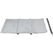 Trixie Dog Reisedecke Amy grau  super weich und wasserabweisende Unterseite