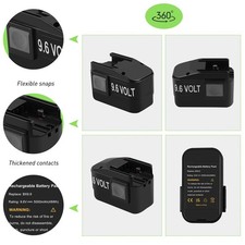 9,6V 5000mAh Ni-MH Akku für AEG B9.6 BX9.6 BXS9.6 MX9.6 4932346506 4932373518