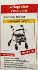 Rollator Vigeo,Alu.NEU !  NP 159.00 Euro 
