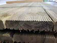 Treppenstufen f.Treppenwangen Terrassendielen Kie kdi grün grob geriffelt 28x120