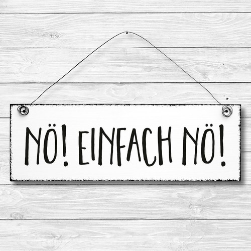 Deko tür wand schild - deko,