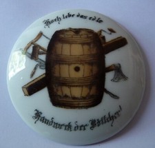 Bierkrug Deckel Böttcher