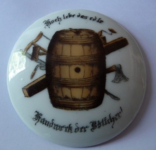 Bierkrug deckel böttcher - bierkrug,