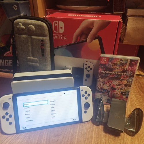 Nintendo switch oled weiß - switch,