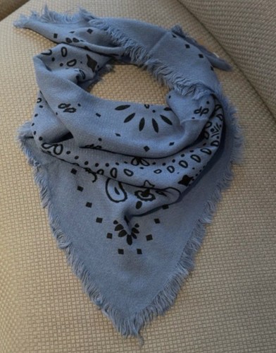 Großer blauer bandana - großer,