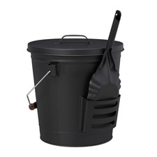 Ascheeimer mit deckel und