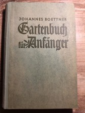 antikbuch: Gartenbuch für