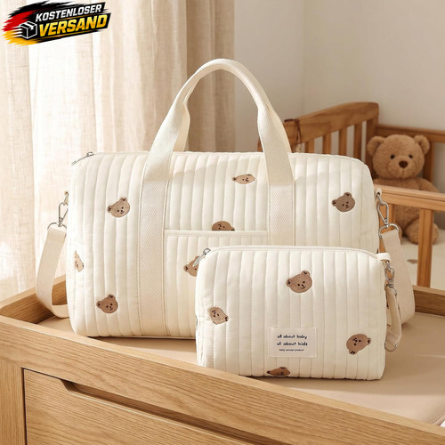 Baby wickeltasche set für - baby,
