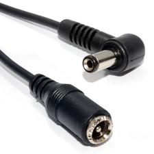 5,5 x 2,5 mm rechtwinklig DC