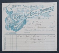 Rechnung BRÜSSEL 1907