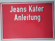 Seltener VW 1200 Jeans Käfer Verkaufsprospekt 04/1982 unbenutzt