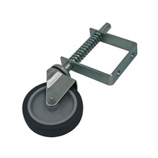 Tor Stützrad gefedert 100 mm