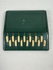 Vintage Arlac Keymatic Adressetiketten Telefonregister Grün