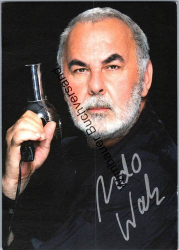 Original autogramm udo walz - original,