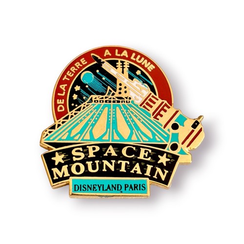 Anstecknadel space mountain - anstecknadel,