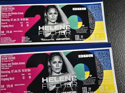 Stück helene fischer karten - 2,