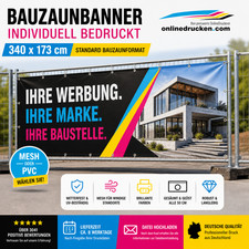 Bauzaunbanner individuell