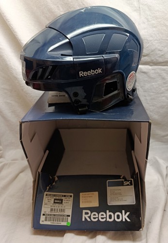 Reebok eishockeyhelm blau - eishockeyhelm,