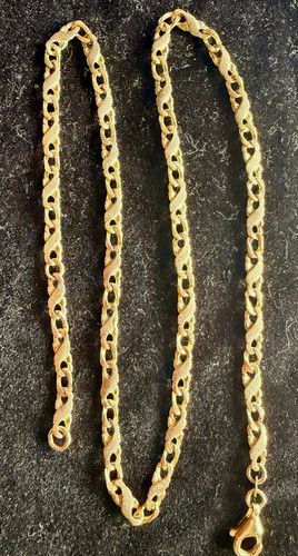 333 gelbgold kette - gelbgold,