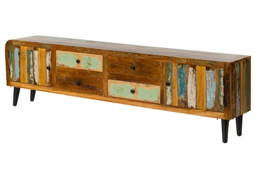Board altholz 240x40x65 - tv-board,