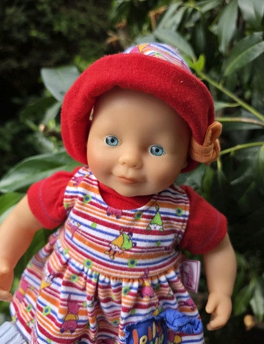 Zapf puppe jolly dolly - cm,