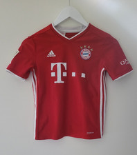 FC Bayern München Kinder Heim Trikot 2020/2021 - Nr 9. Lewandowski - Größe 152
