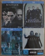 ❌ Matrix / Reloaded / Revolutions / Resurrections Blu-ray 4K Ultra HD Steelbook