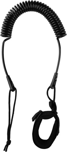 Sup leash coiled surfboard - leash,