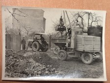 Foto Traktor Bagger Seilbagger Kran Landwirtschaft  F5