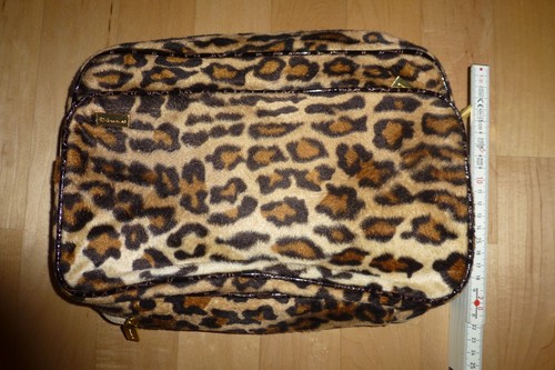 Lepard kulturbeutel tasche - kulturbeutel,