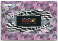 Topps F1 Turbo Attax 2025 Formel 1 No. 28 Red Bull Racing Team Logo Pink