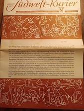 Süd West Kurier Versandhaus Katalog 1954 Camping Outdoor Experimente Sport