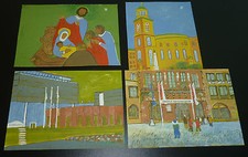 Naive Malerei Hl. Familie