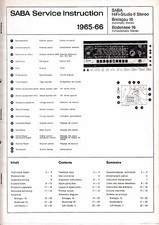 Service Manual für Saba