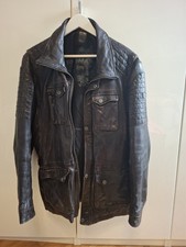 Lederjacke 2XL Black Rockstar