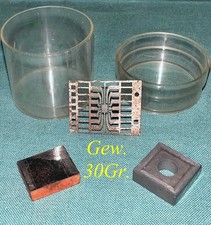 Mikroskop Prüfkörper Messgitter Zeiss Neophot Metallurgie Microscope Object Mark