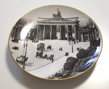 Wandteller KPM Brandenburger Tor ADAC 75 Jahre