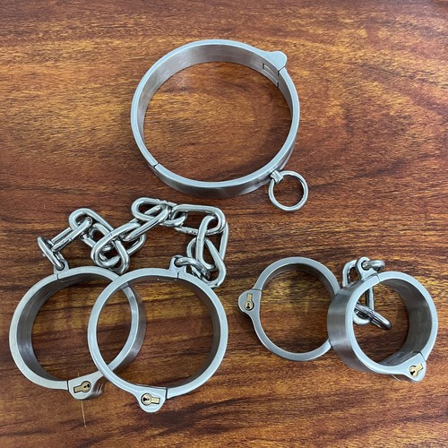 Edelstahl handschellen - edelstahl,