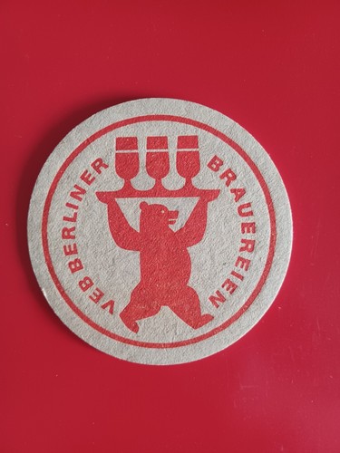 Ddr alter bierdeckel berlin - ddr,