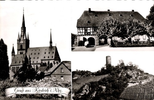 Kiedrich rheingau - kiedrich, im