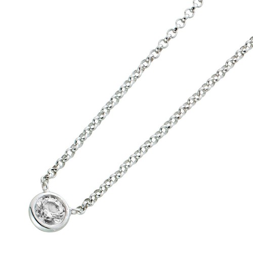 Solitär diamantkette - solitär,