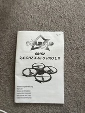 Starkid 2,4 GHZ X- Ufo. Drohne. Spielzeug Flugzeug. Super Zustand! 